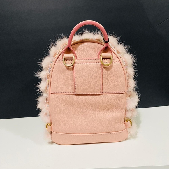 Sold!!Mcm pink Swarovski backpack - Picture 6 of 16